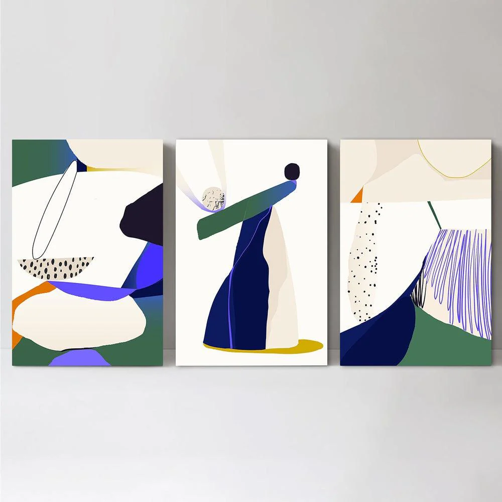 Surreal Abstract, Set Of 3 - Image 3