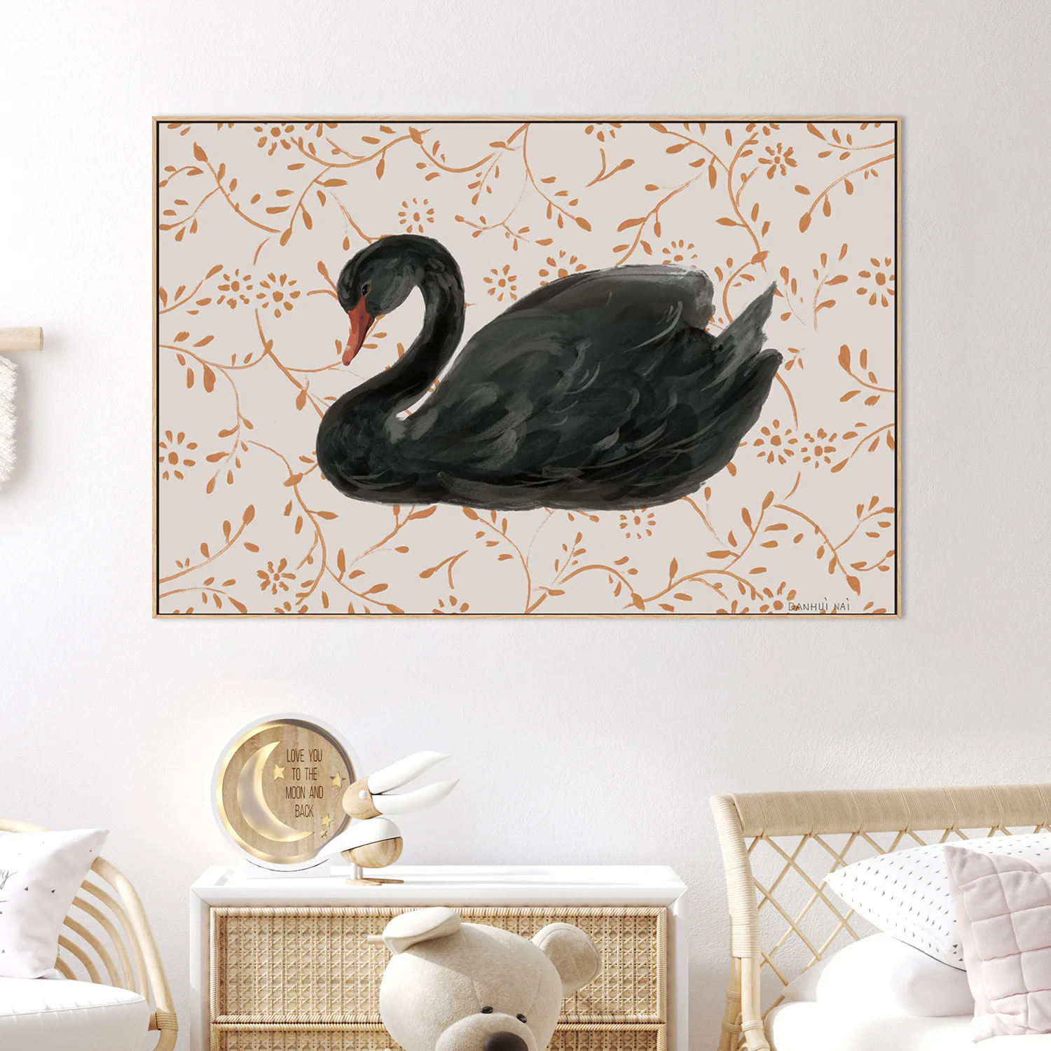 Swan Pair Black - Image 2
