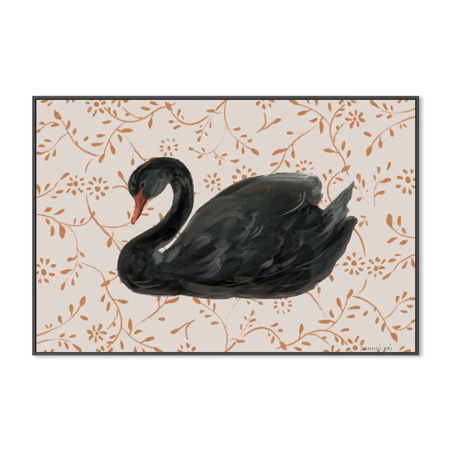 Swan Pair Black - Image 3