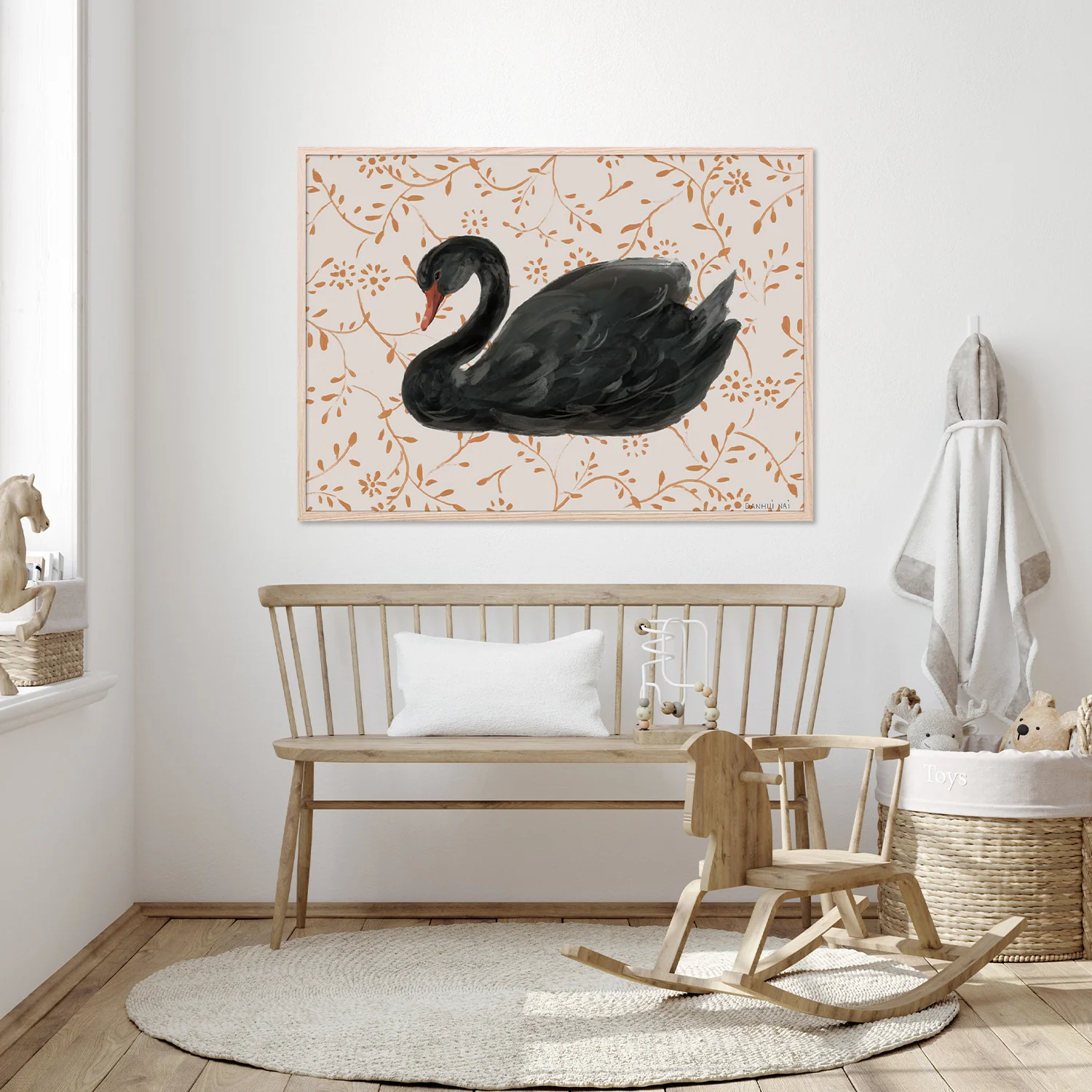 Swan Pair Black - Image 8