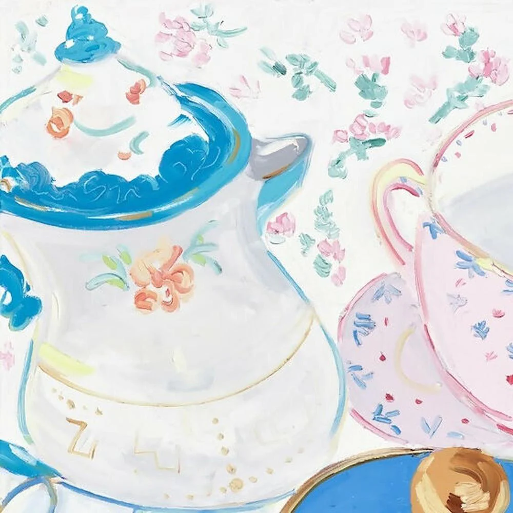 Tea Cup. Original hand-painted artwork by Meredith Howse. - Image 5