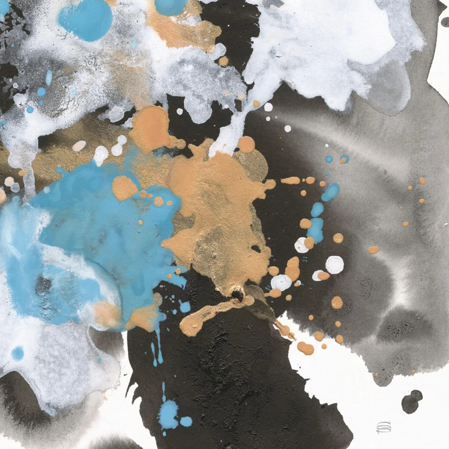 Teal Chaos, Style A & B, Set Of 2 - Image 11