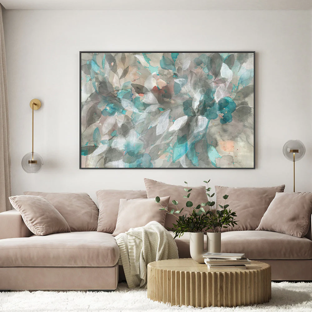 Teal Flower Petals - Image 2