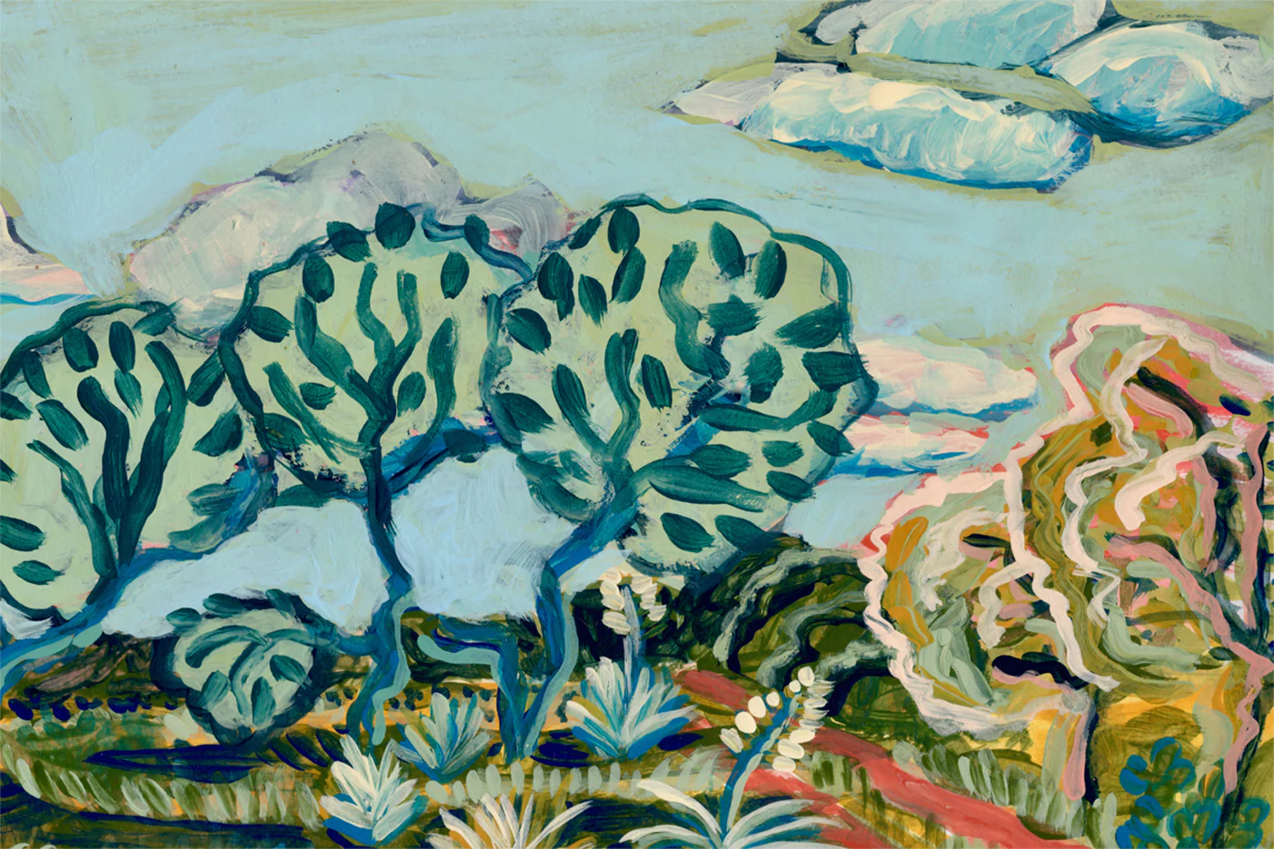 Teal Trees