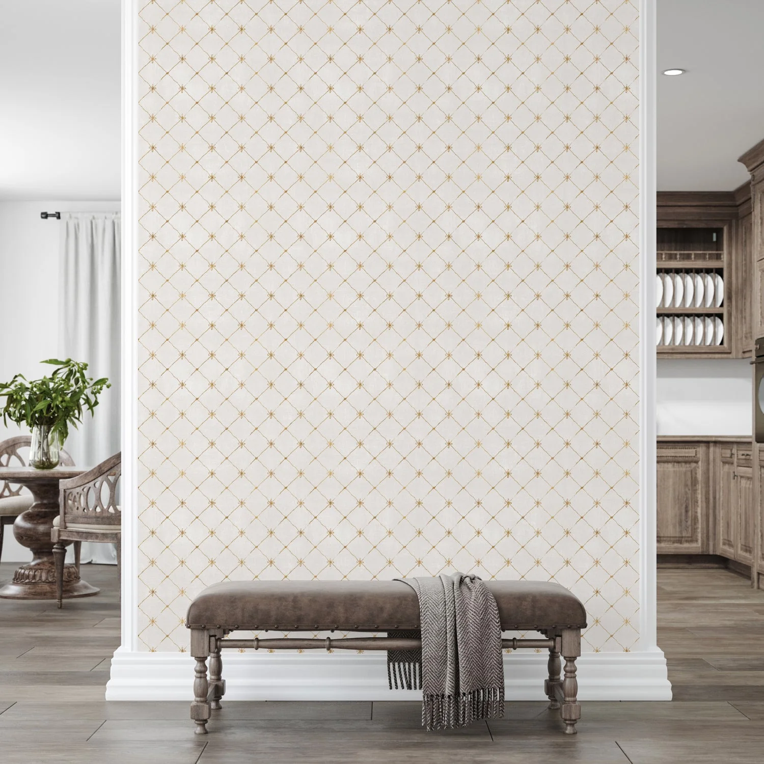 Textile Floral Pattern, Wallpaper - Image 2