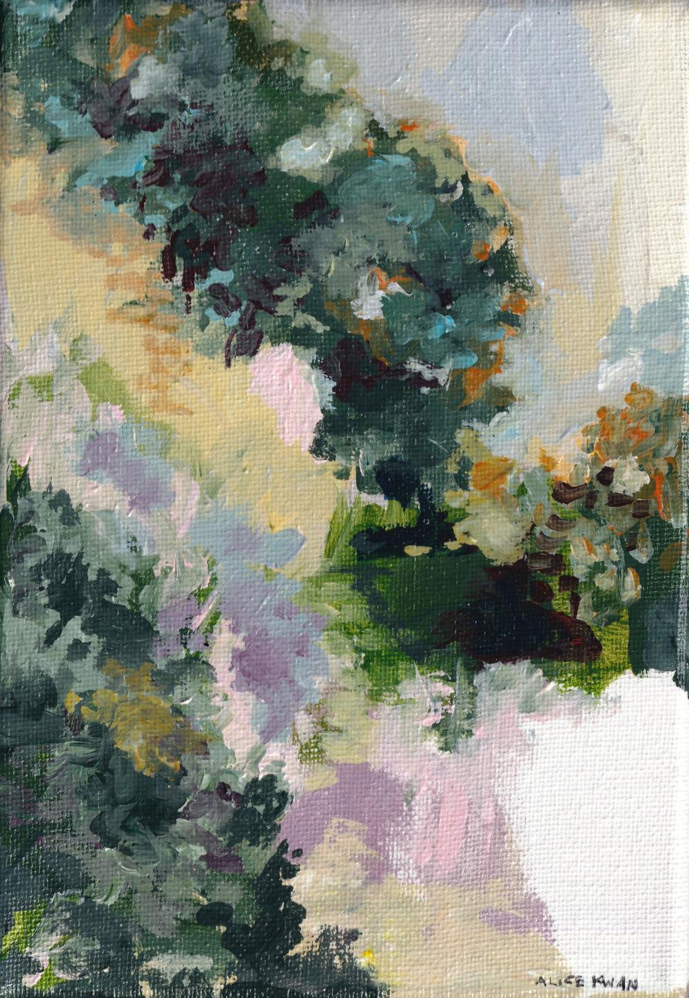 The Air Among Flowers , Original Artwork