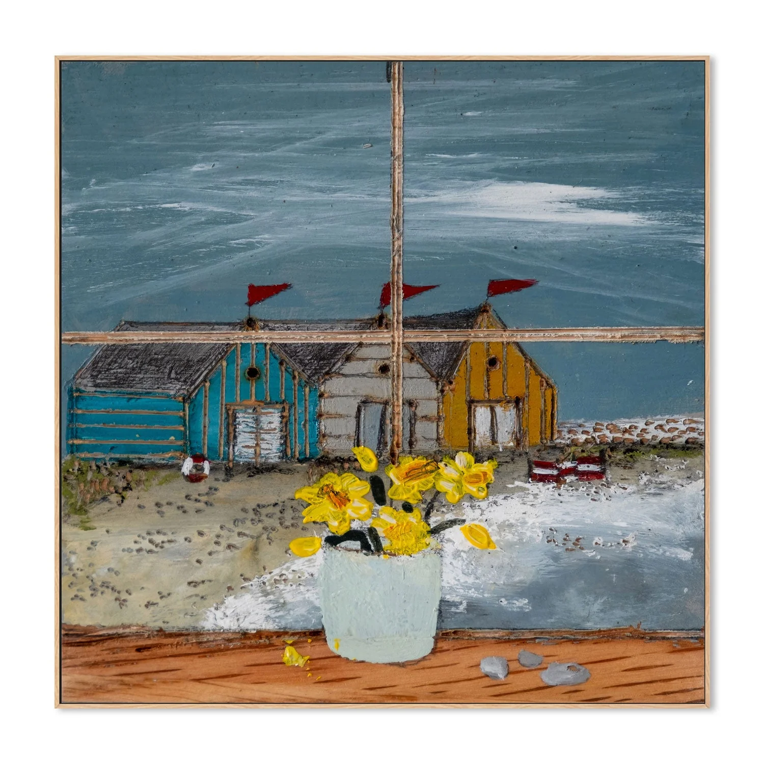 The Beach Huts , By Louise O'hara - Image 4