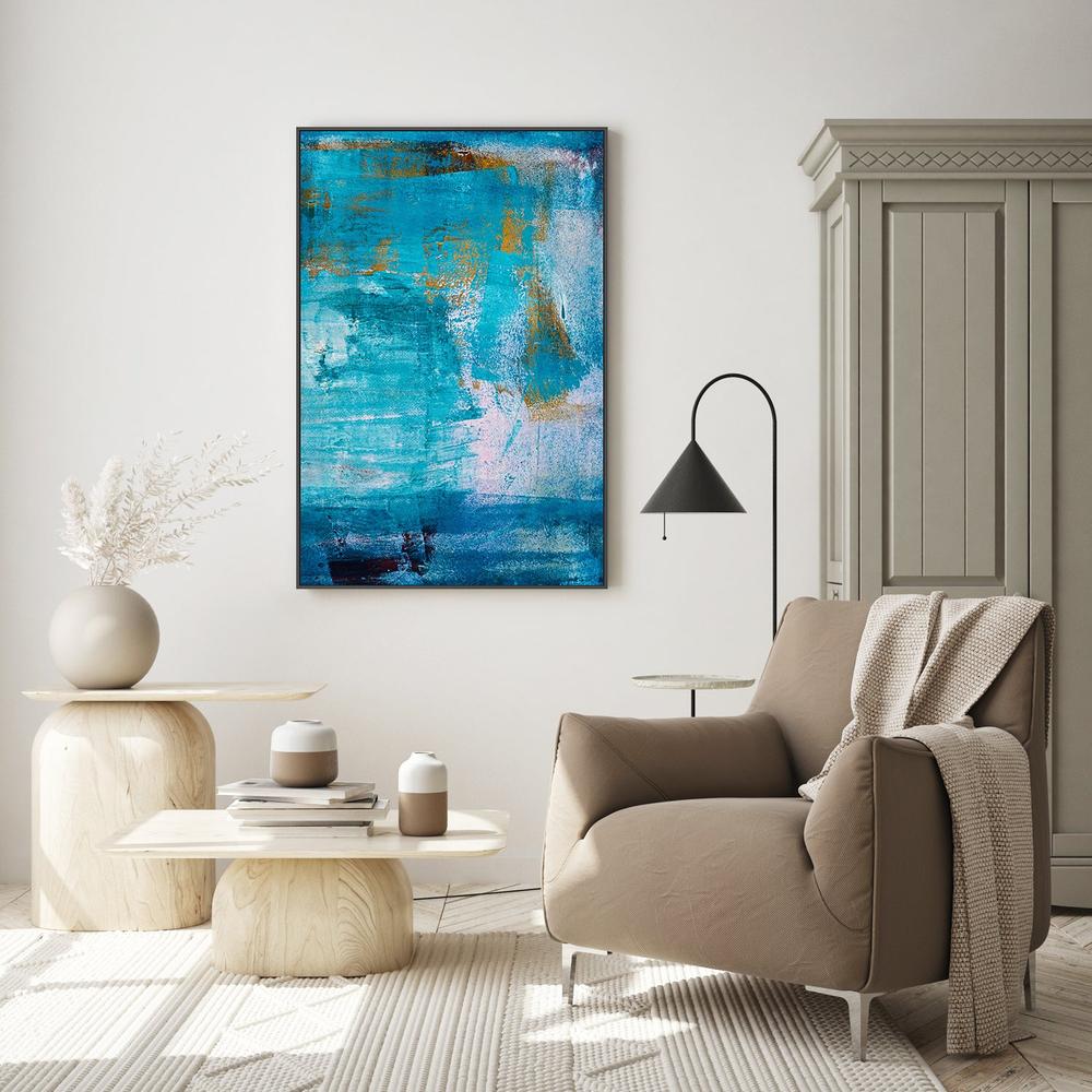 The Blues, Hand-Painted Canvas - Image 2