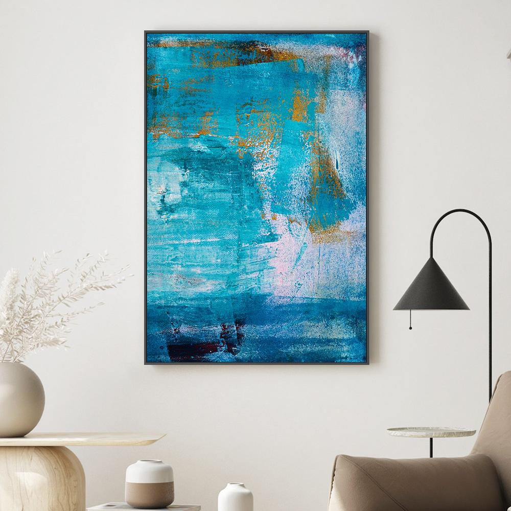 The Blues, Hand-Painted Canvas - Image 7