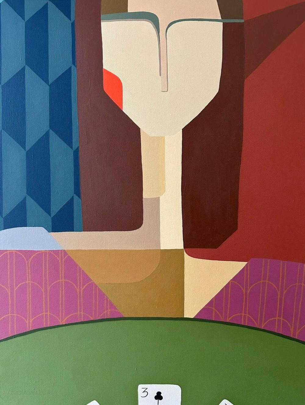The Bluff, Acrylic on Canvas, 61x76cm, by Gina Ward , Original Artwork - Image 2