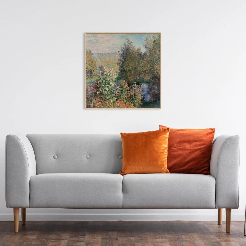 The Corner Of The Garden At Montgeron, By Monet - Image 4