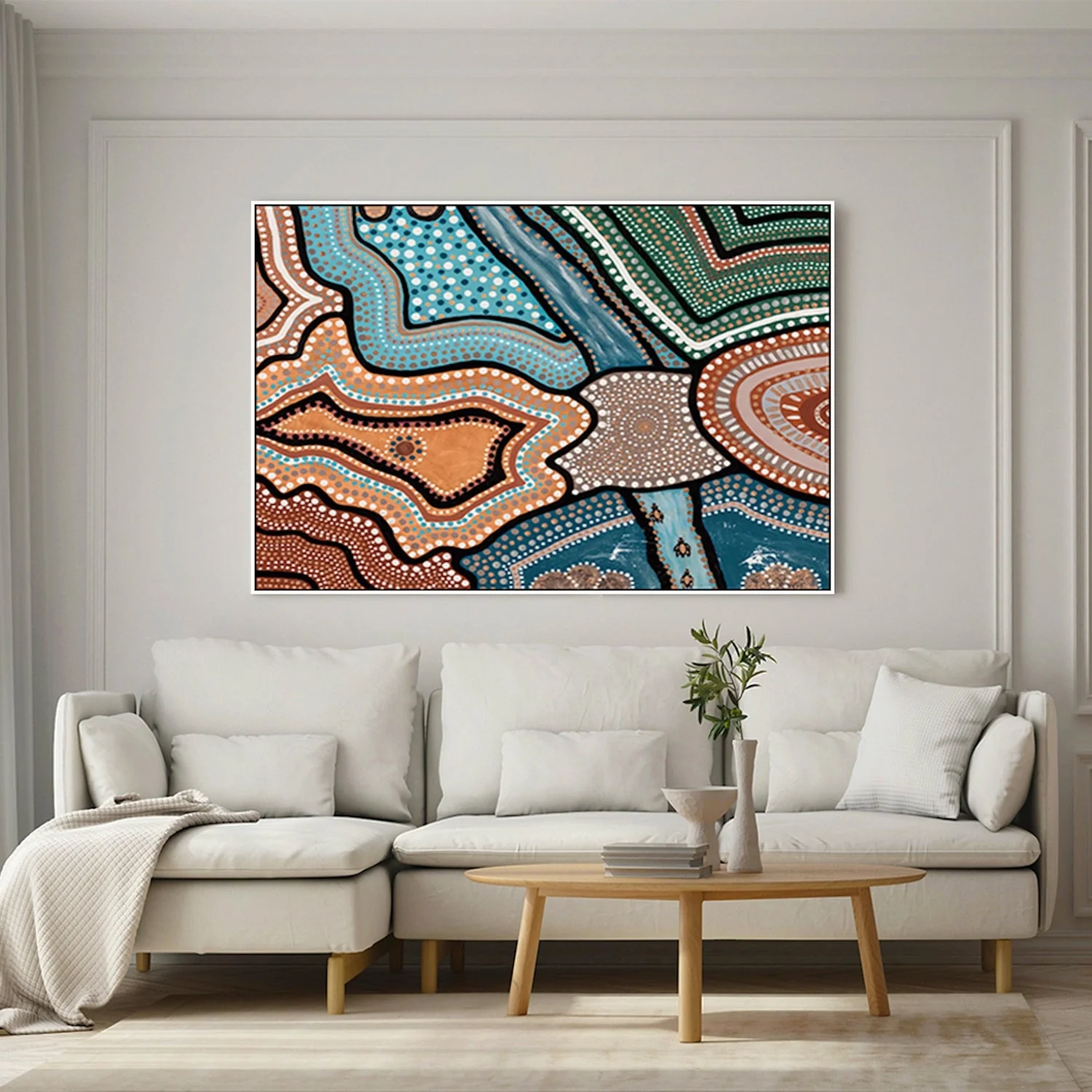 The Dreaming, Style B, Shades Of Amber And Teal - Image 7