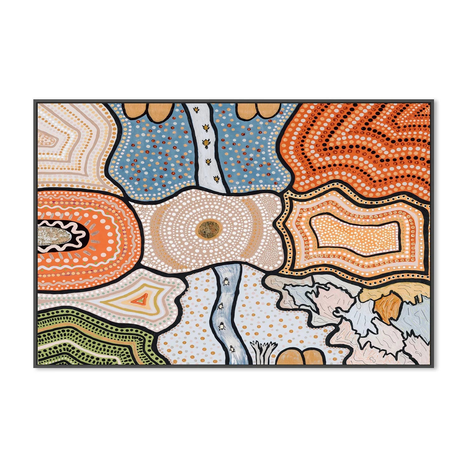 The Dreaming, Style F, Shades Of Orange And Blue - Image 3