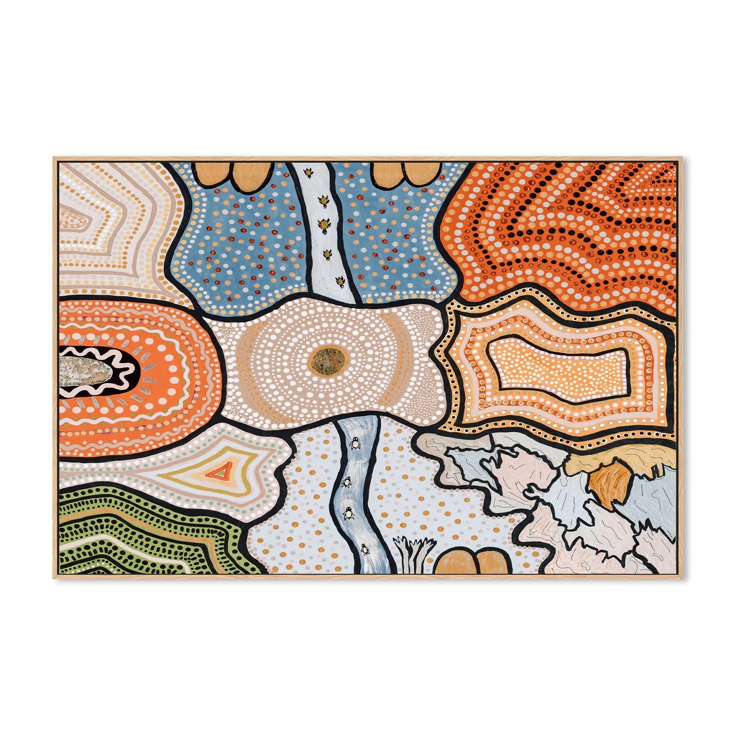 The Dreaming, Style F, Shades Of Orange And Blue - Image 4