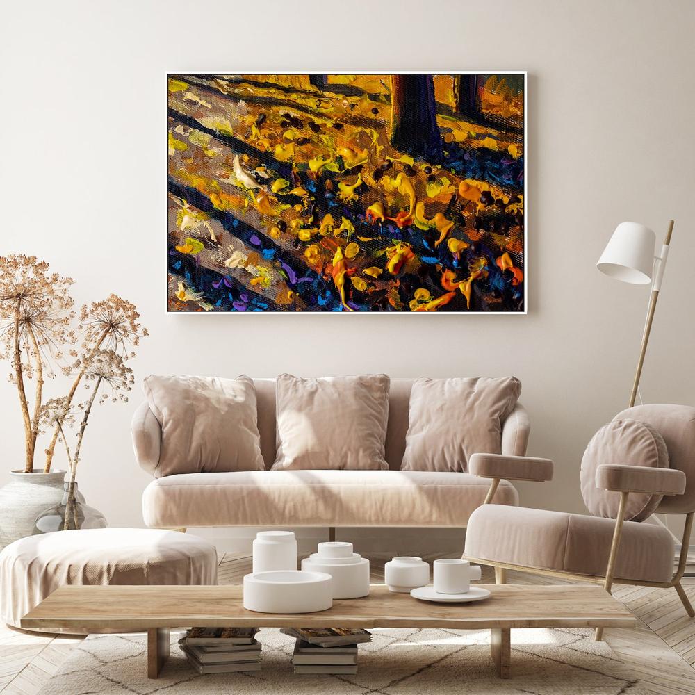 The Forests Surface, Hand-Painted Canvas - Image 2