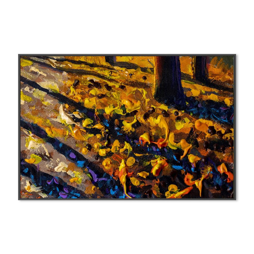 The Forests Surface, Hand-Painted Canvas - Image 3