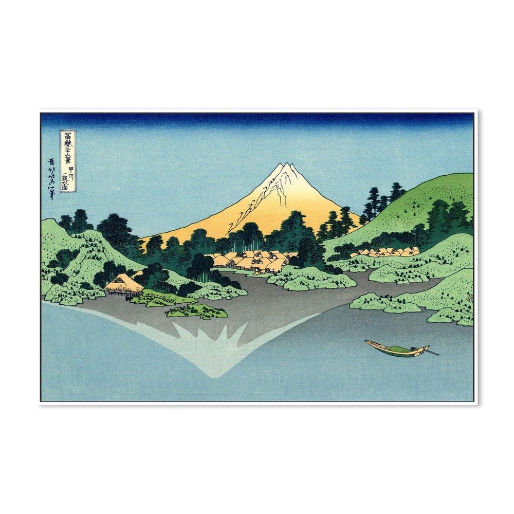 The Fuji reflects in Lake Kawaguchi, seen from the Misaka pass in the Kai province - Image 5