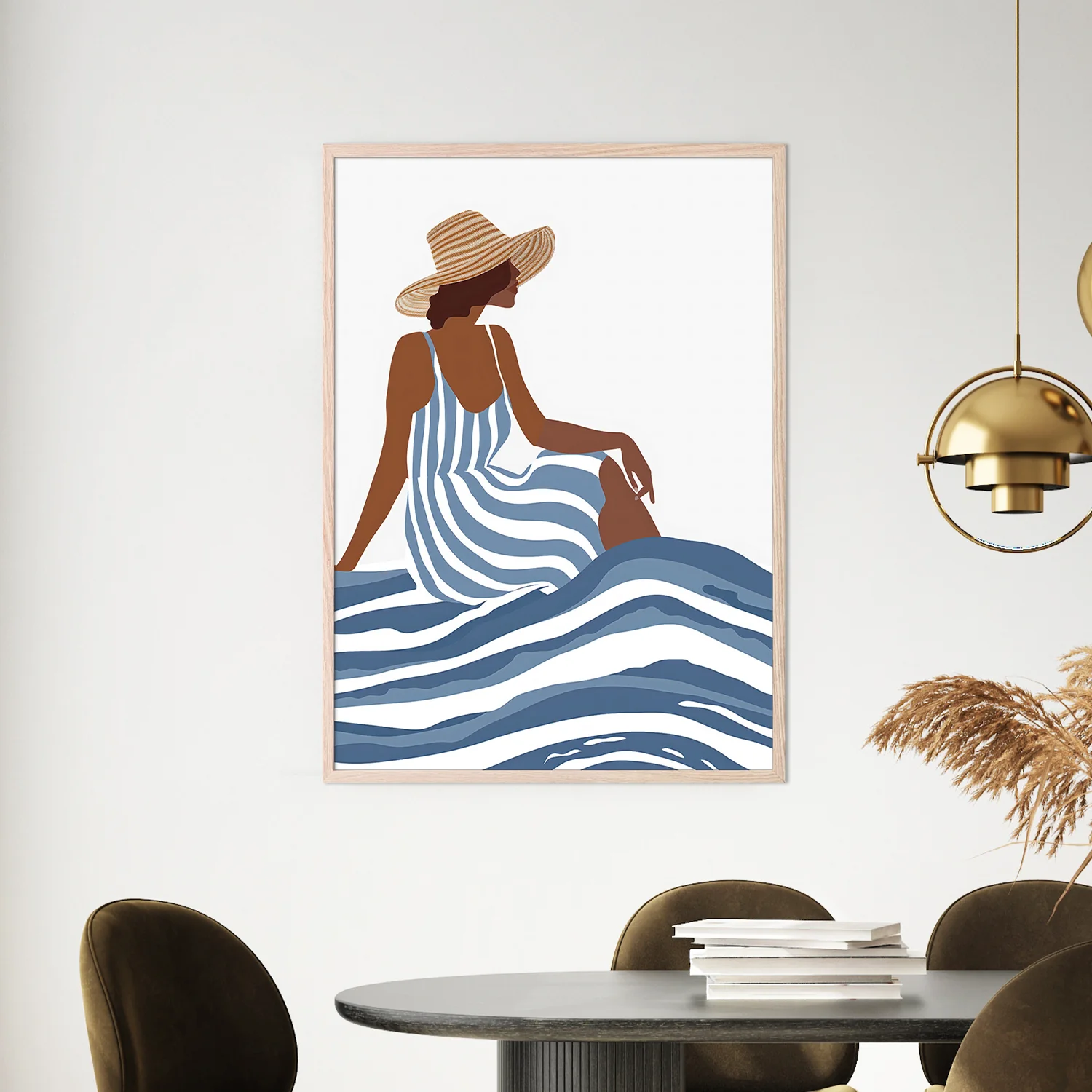 The Girl In the Striped Dress - Image 2