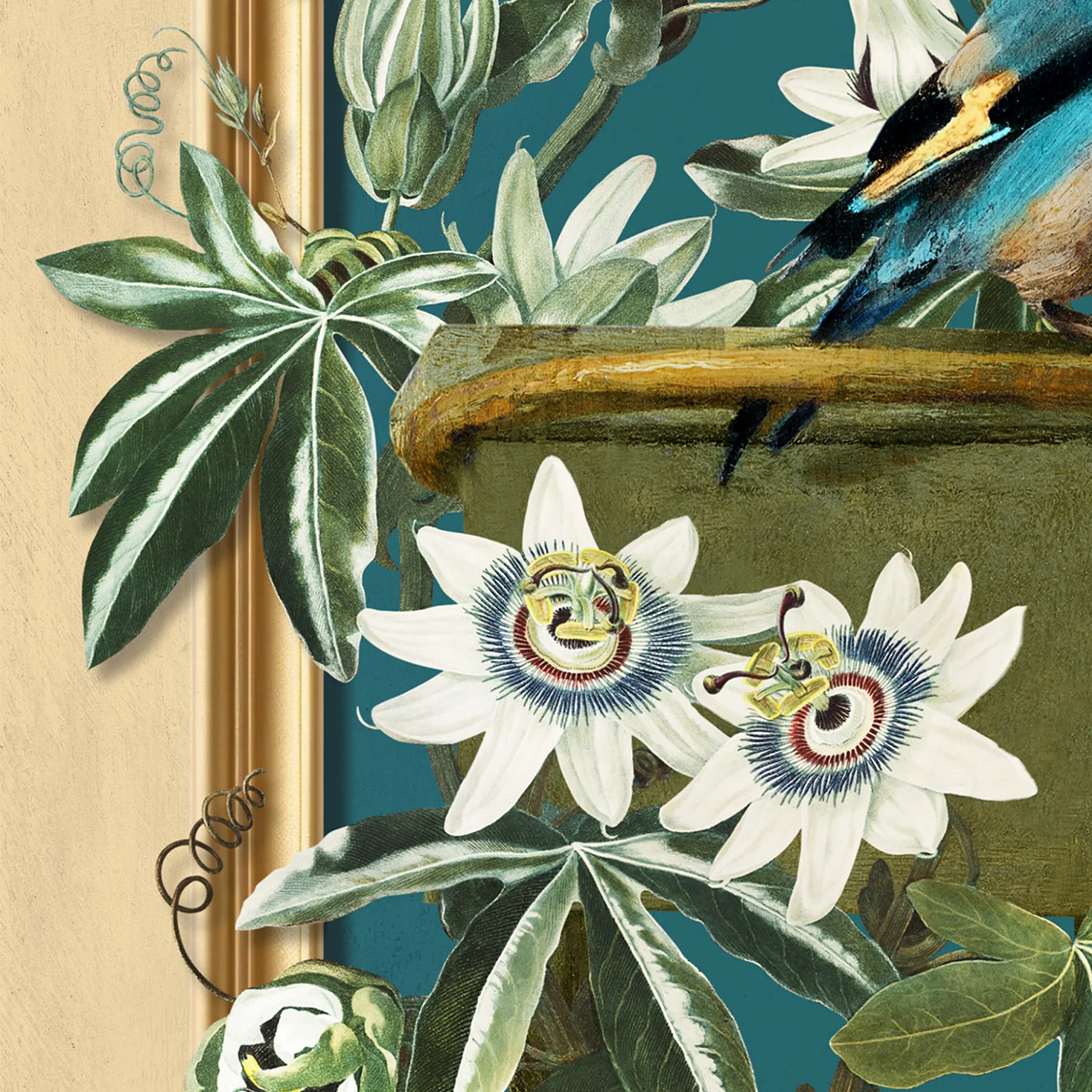 The Goldfinch and the Passion Flowers - Image 10