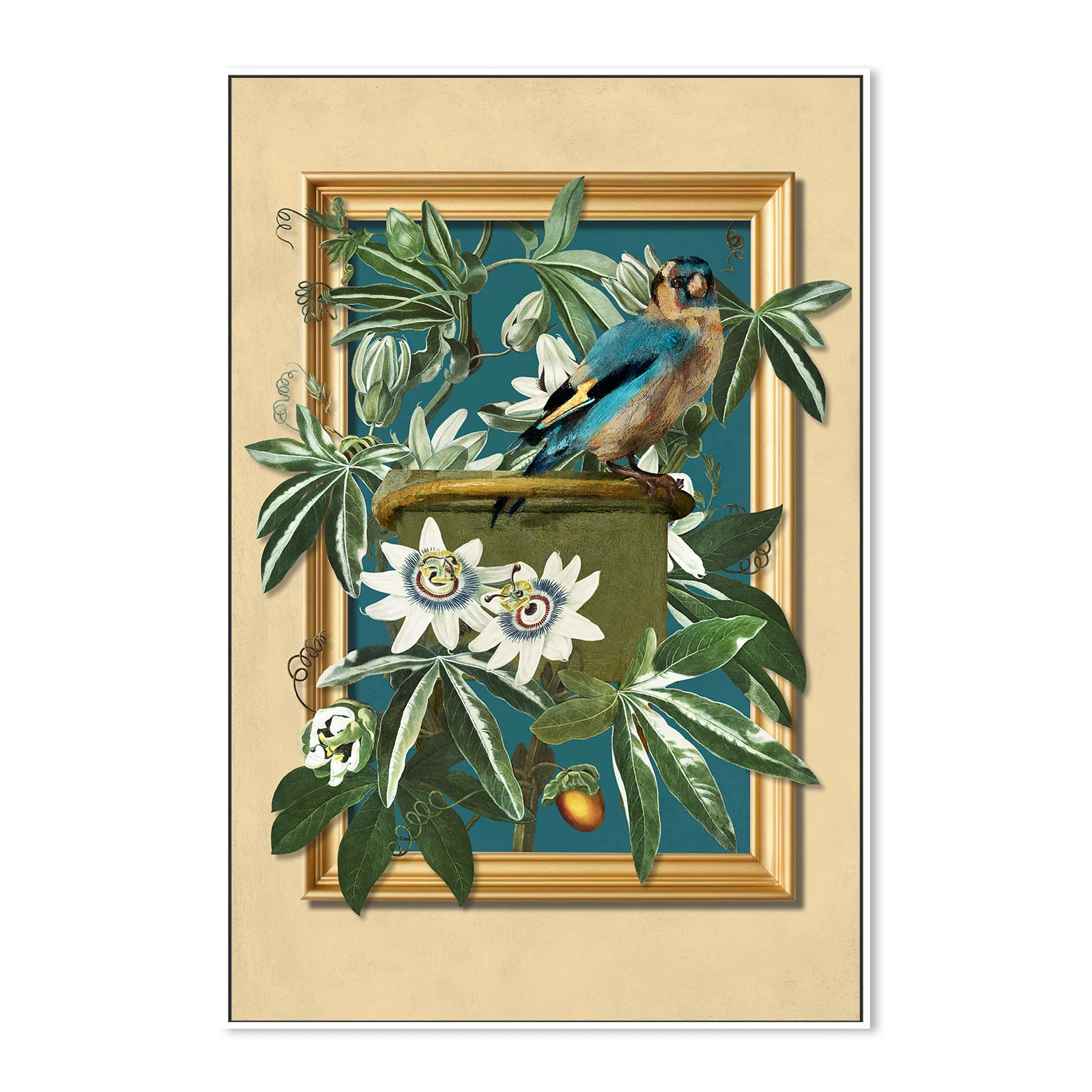 The Goldfinch and the Passion Flowers - Image 5