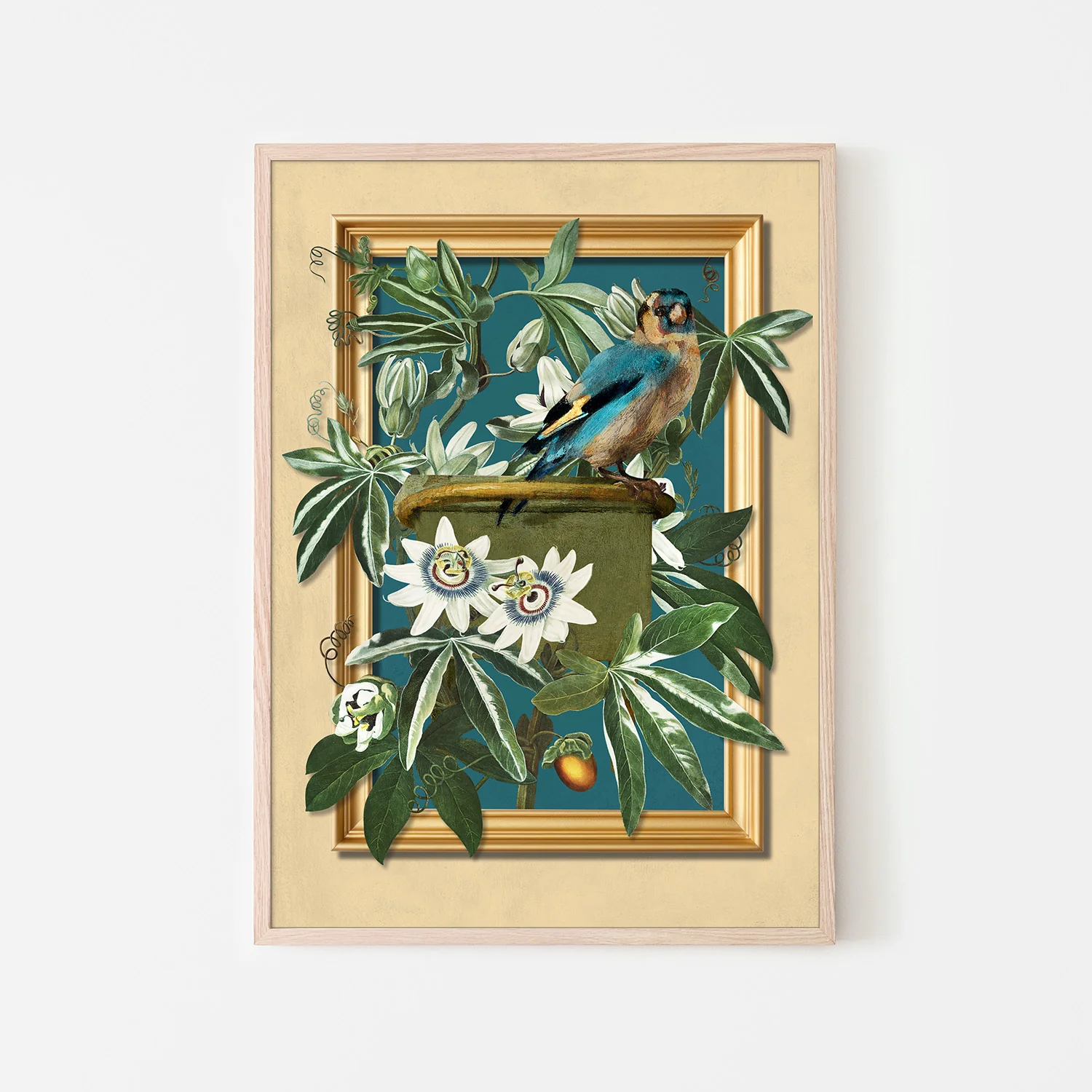 The Goldfinch and the Passion Flowers - Image 6