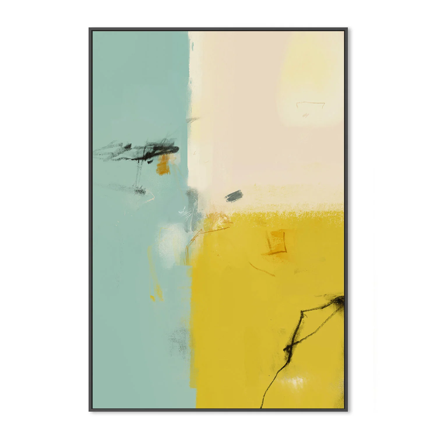 The Little Prince's Flying Ship , Hand-Painted Canvas - Image 3