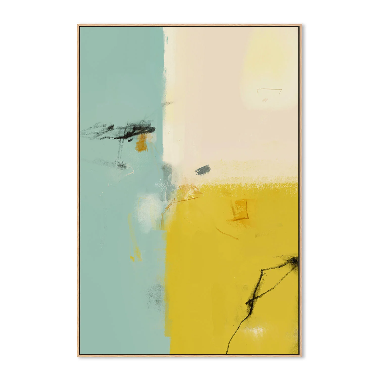 The Little Prince's Flying Ship , Hand-Painted Canvas - Image 4