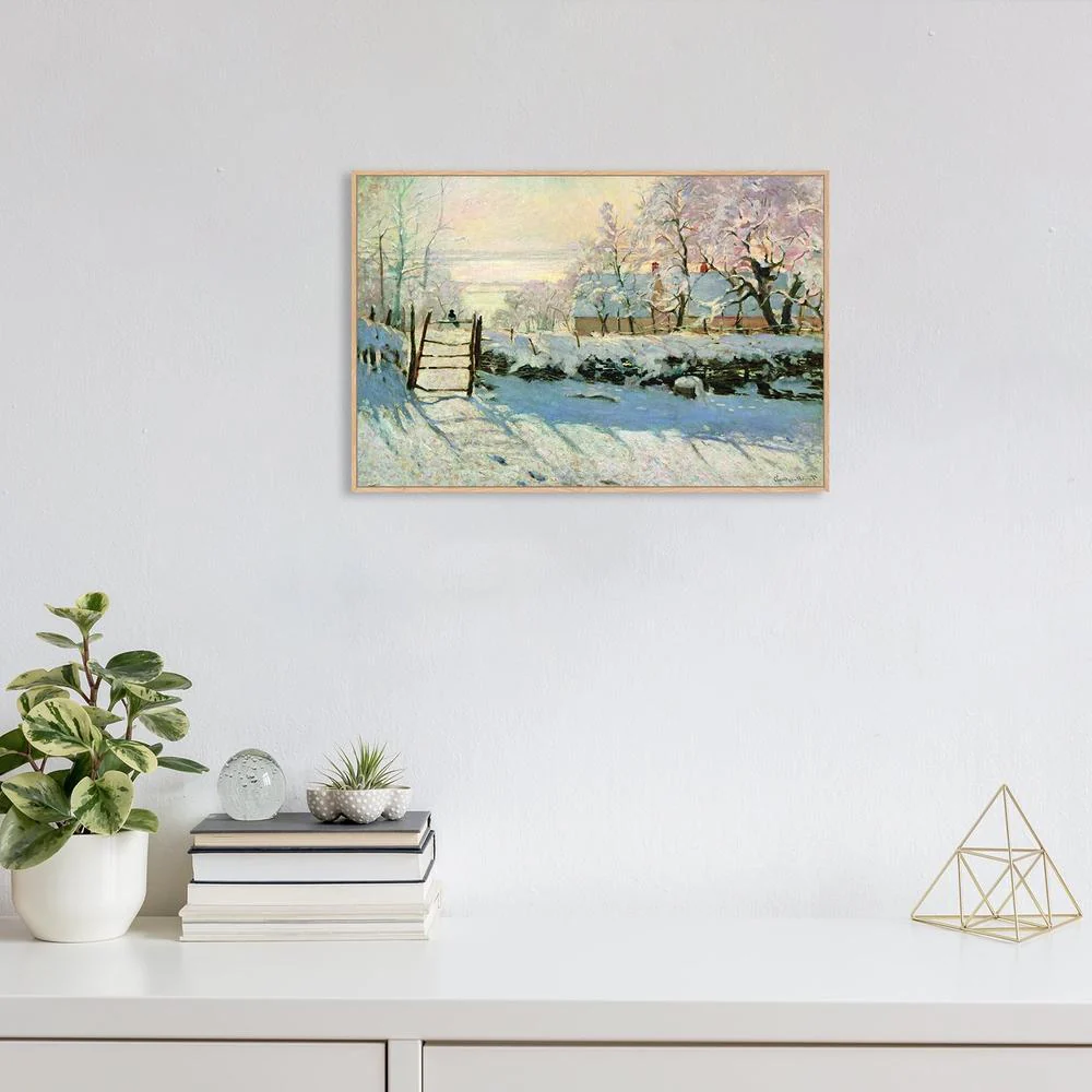 The Magpie, By Monet - Image 3