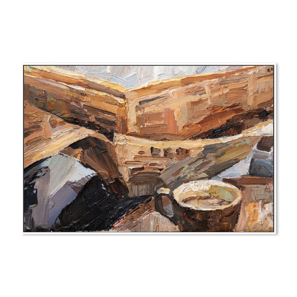 The Morning News , Hand-painted Canvas - Image 5