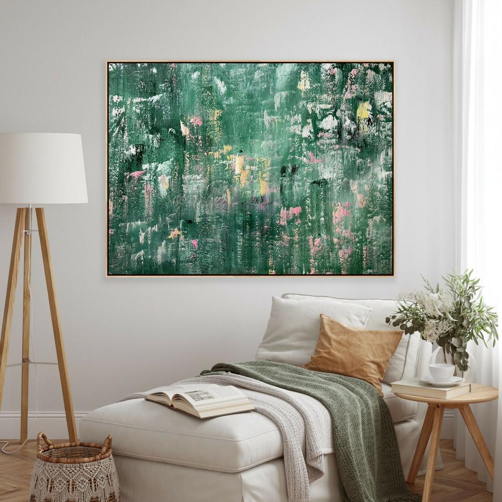 The Old Garden Waking Up , Original Artwork - Image 2
