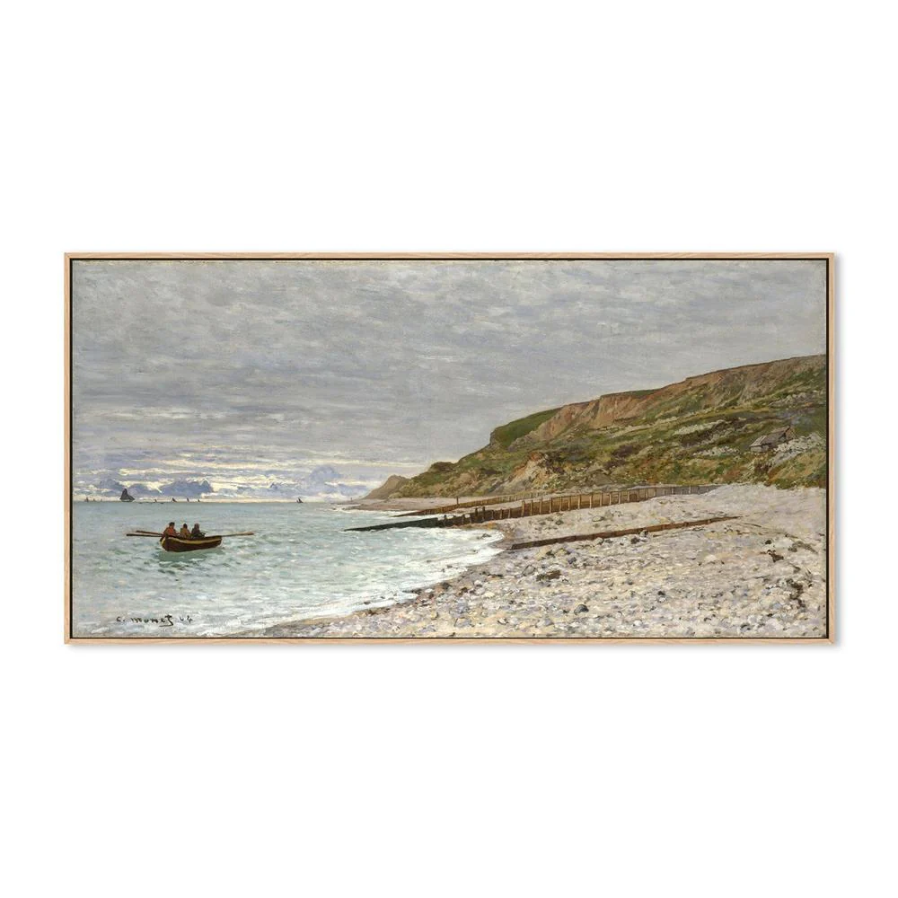 The Point of Heve Honfleur 1864 , By Monet - Image 4