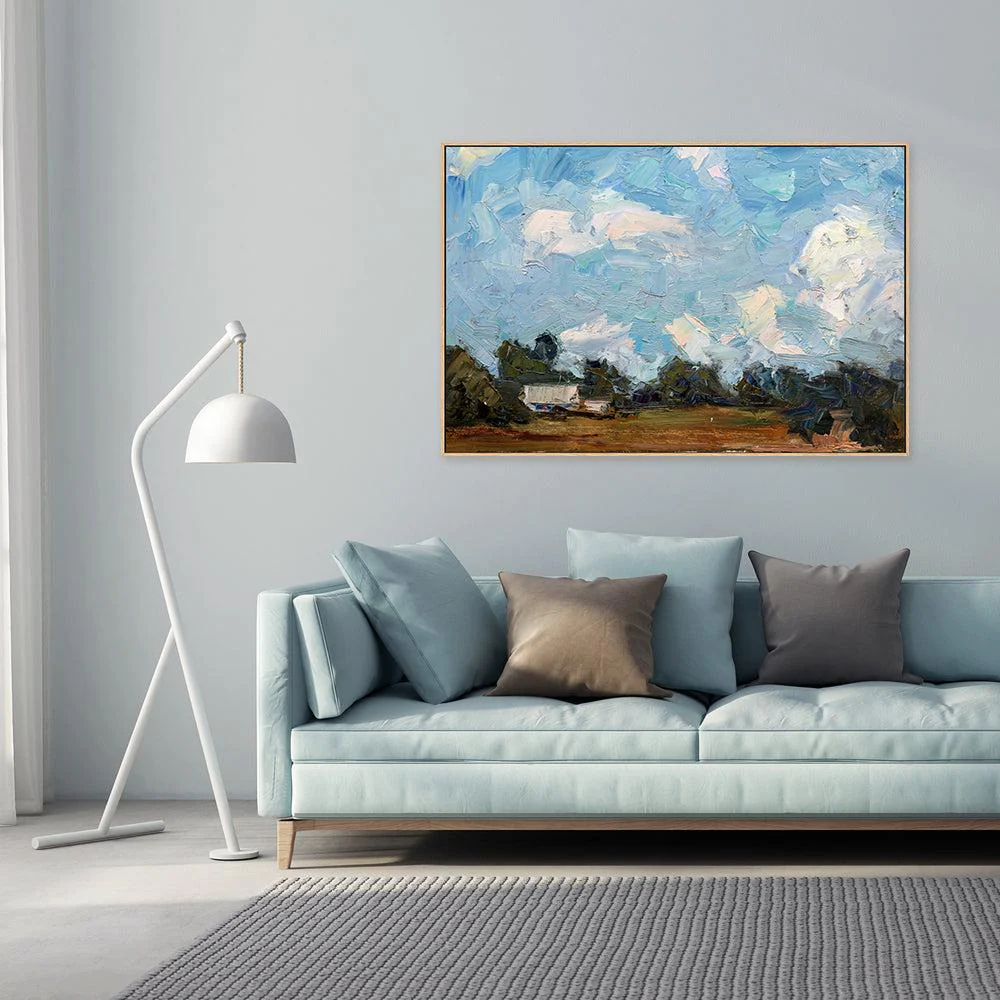The Ranch , Hand-painted Canvas - Image 8