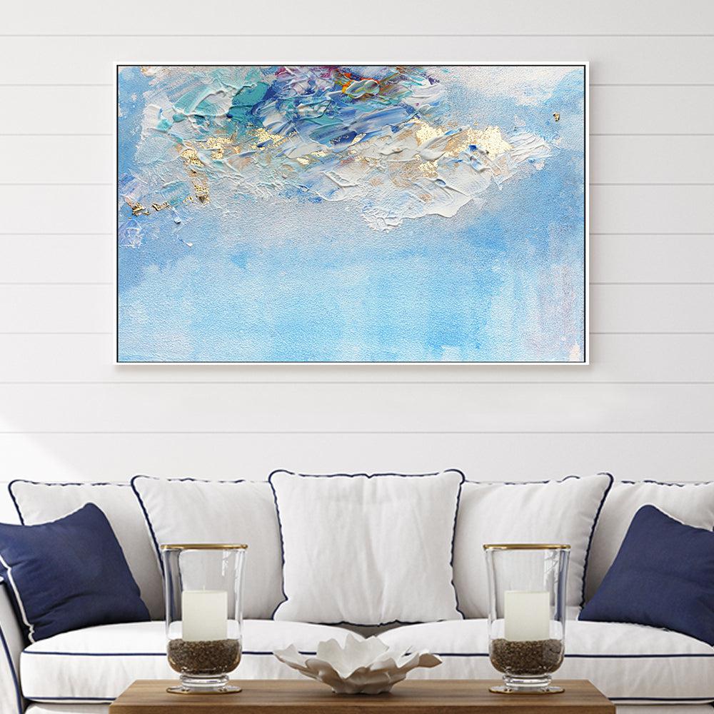 The Sky Speaks , Hand-painted Canvas - Image 2