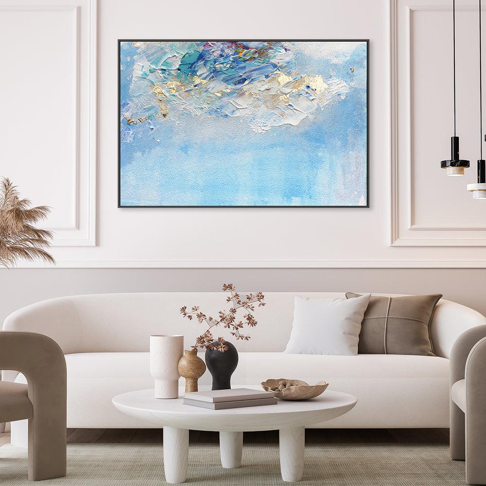 The Sky Speaks , Hand-painted Canvas - Image 7
