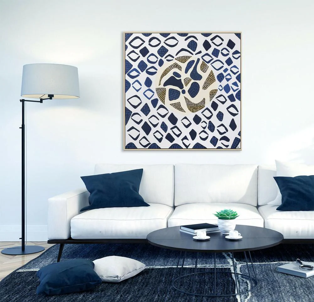 The South Pacific Ocean, Original Hand-Painted Canvas By Ani Ipradjian - Image 3