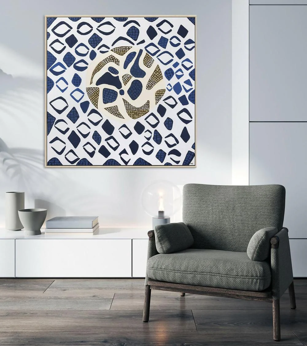 The South Pacific Ocean, Original Hand-Painted Canvas By Ani Ipradjian - Image 4