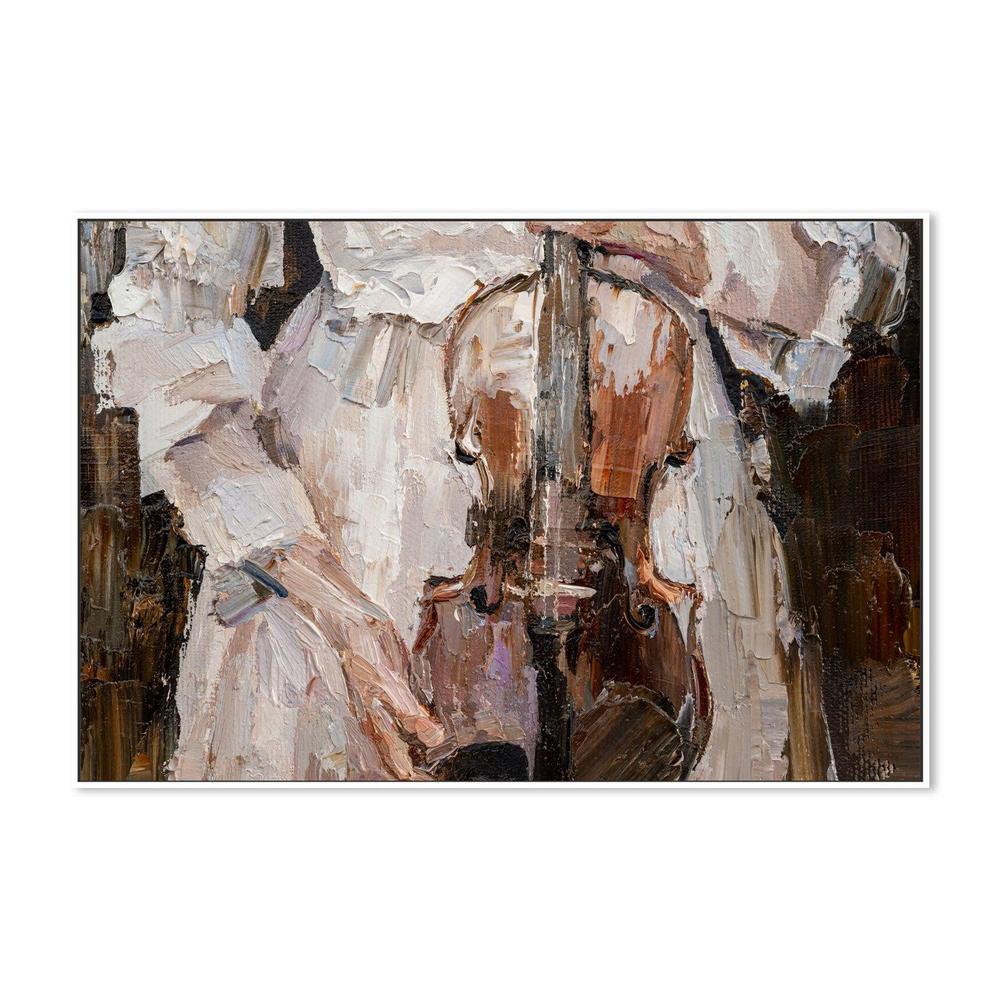 The Violinist , Hand-painted Canvas - Image 5