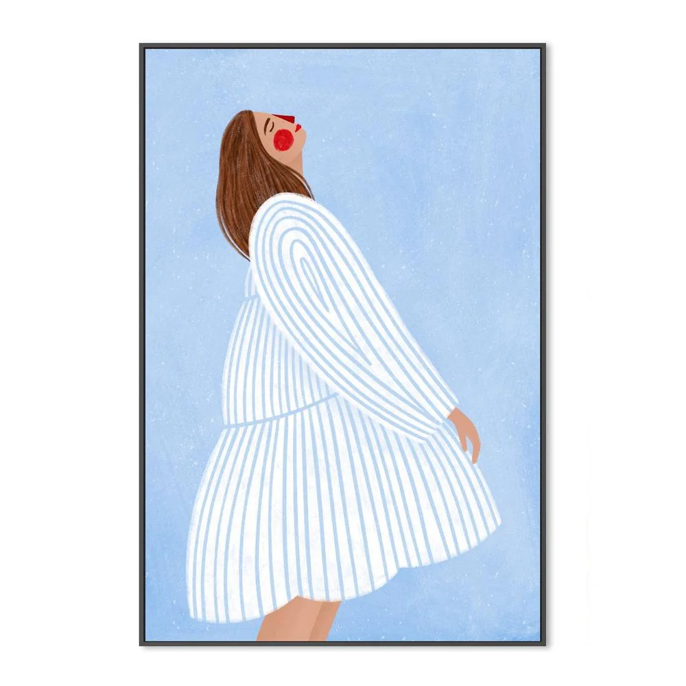 The Woman With The Blue Stripes - Image 4