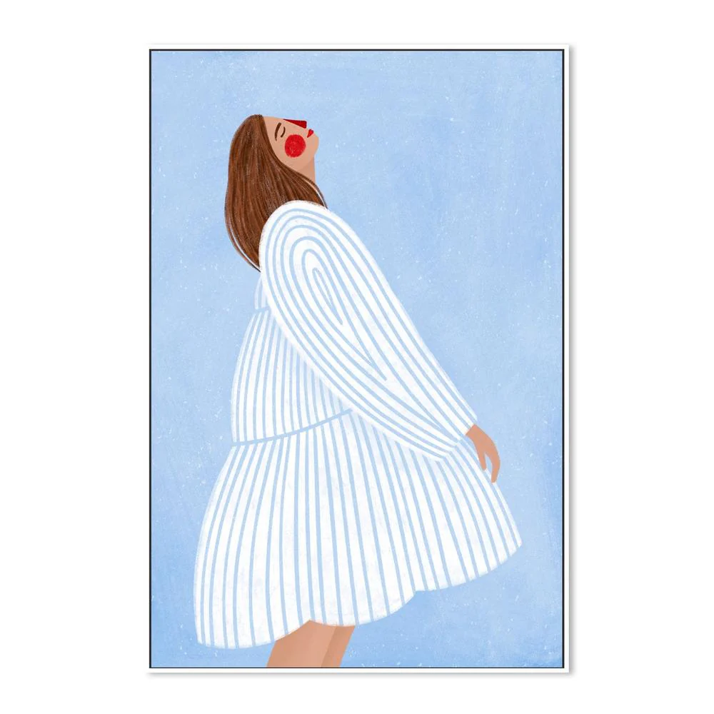 The Woman With The Blue Stripes - Image 6