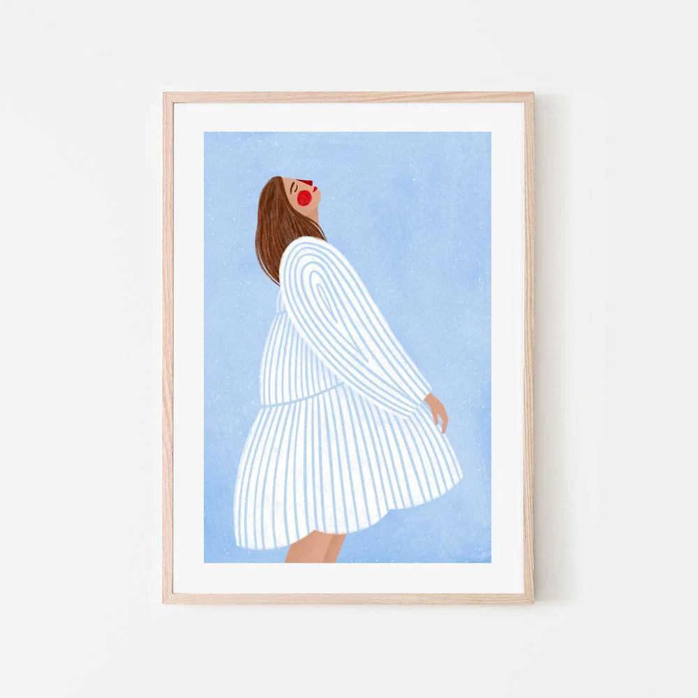 The Woman With The Blue Stripes - Image 7