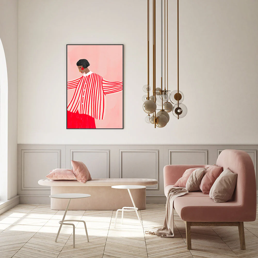 The Woman With The Red Stripes - Image 7