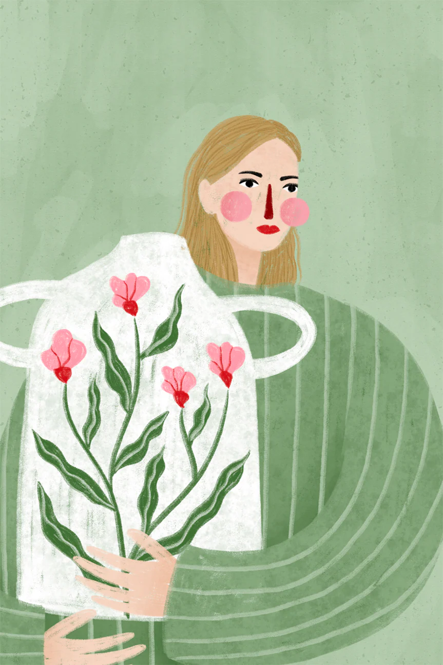 The Woman With The Vase