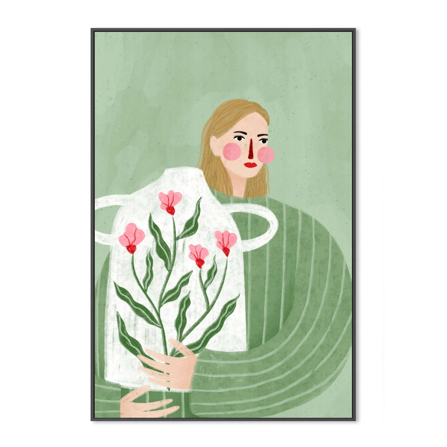The Woman With The Vase - Image 3