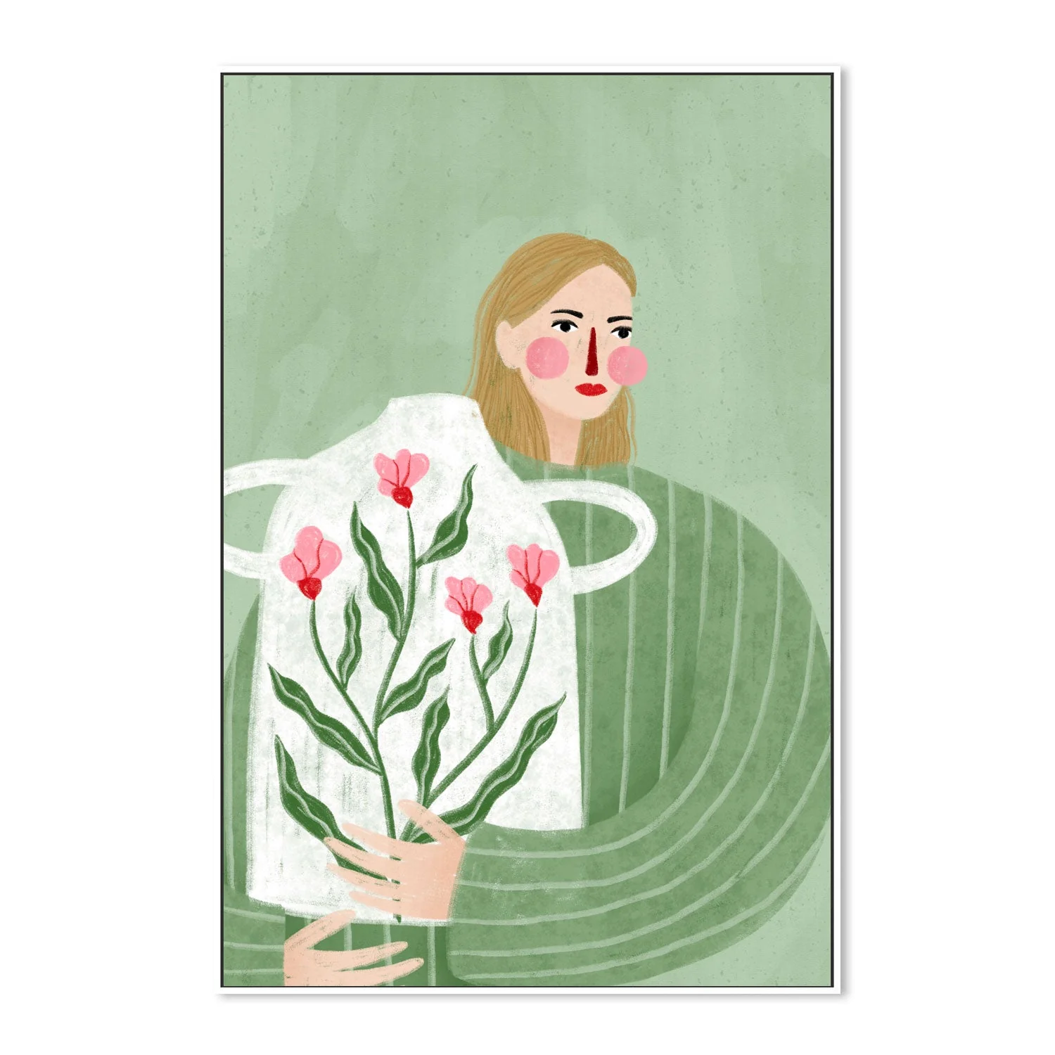 The Woman With The Vase - Image 5