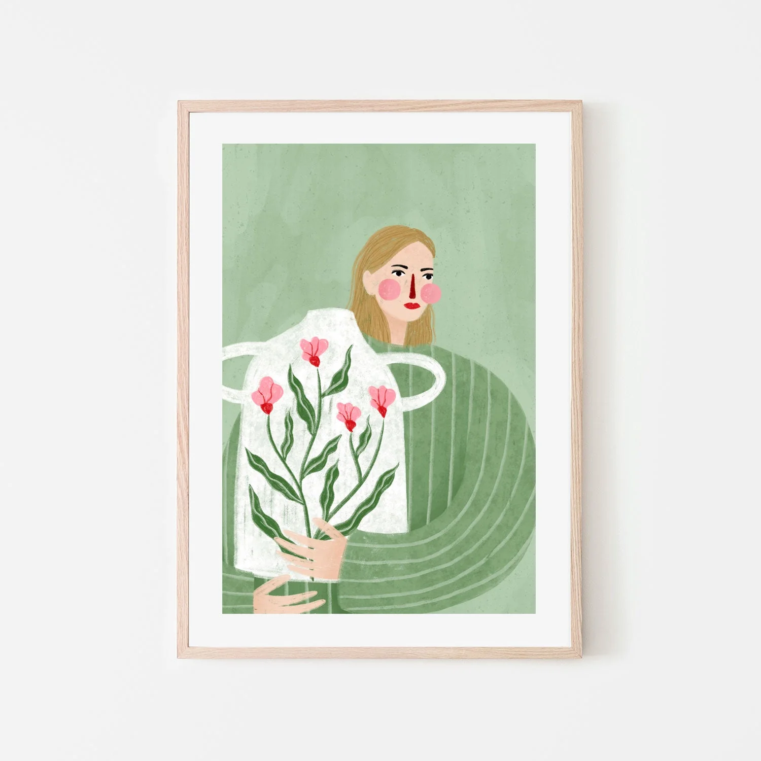 The Woman With The Vase - Image 6