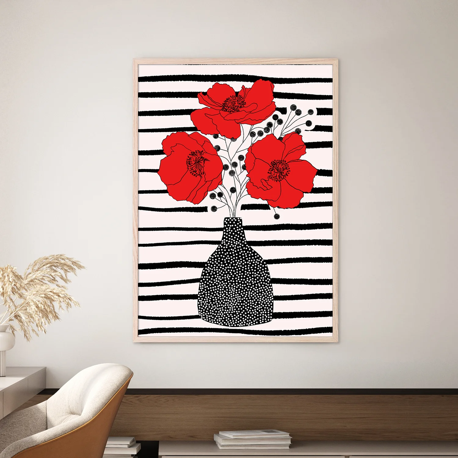 Three Poppies - Image 2