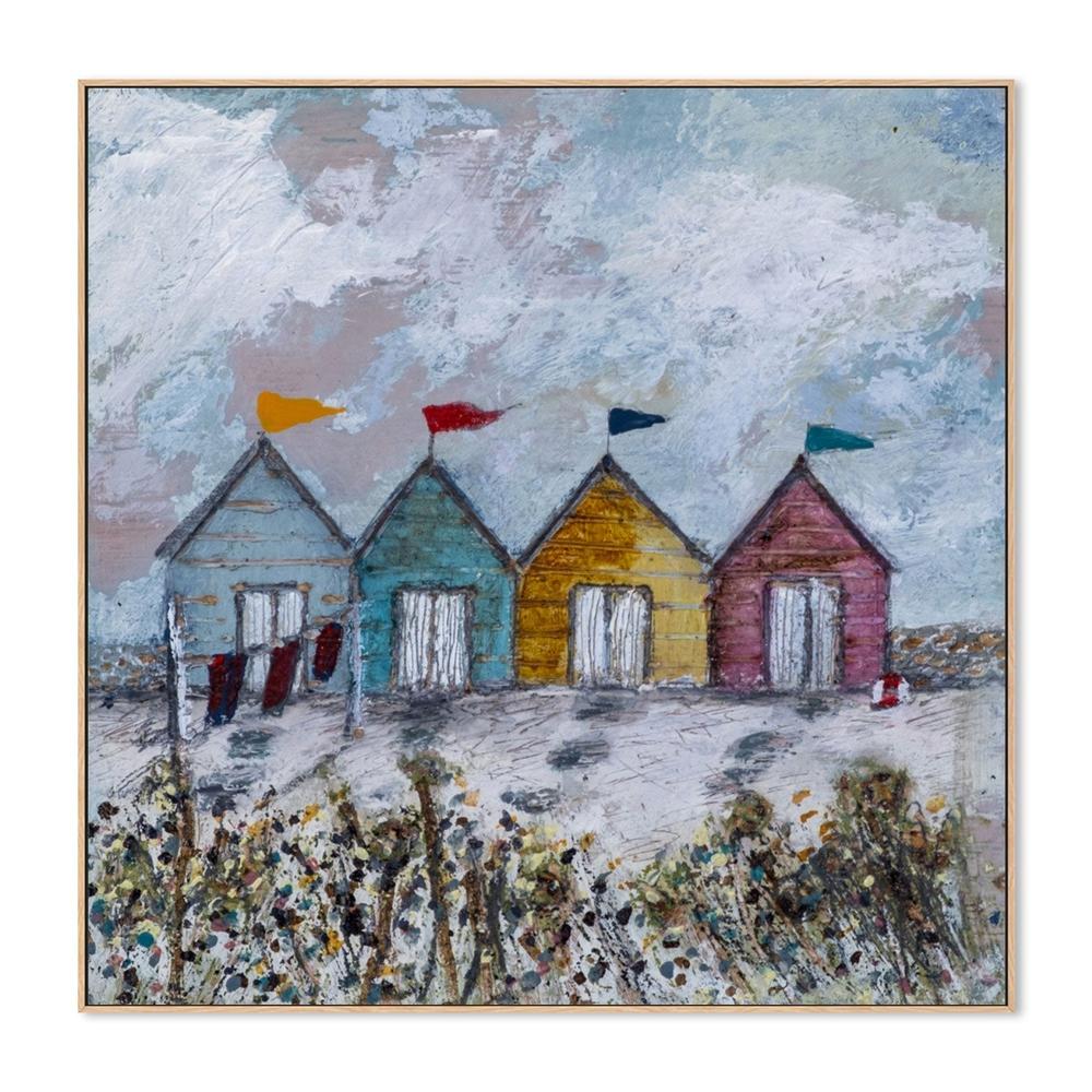 Three Red Beach Towels - Image 4