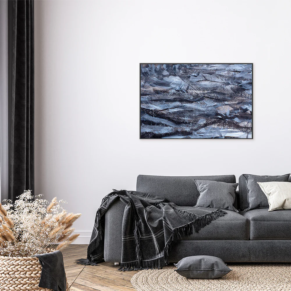 Through The Cracks, Hand-Painted Canvas - Image 2