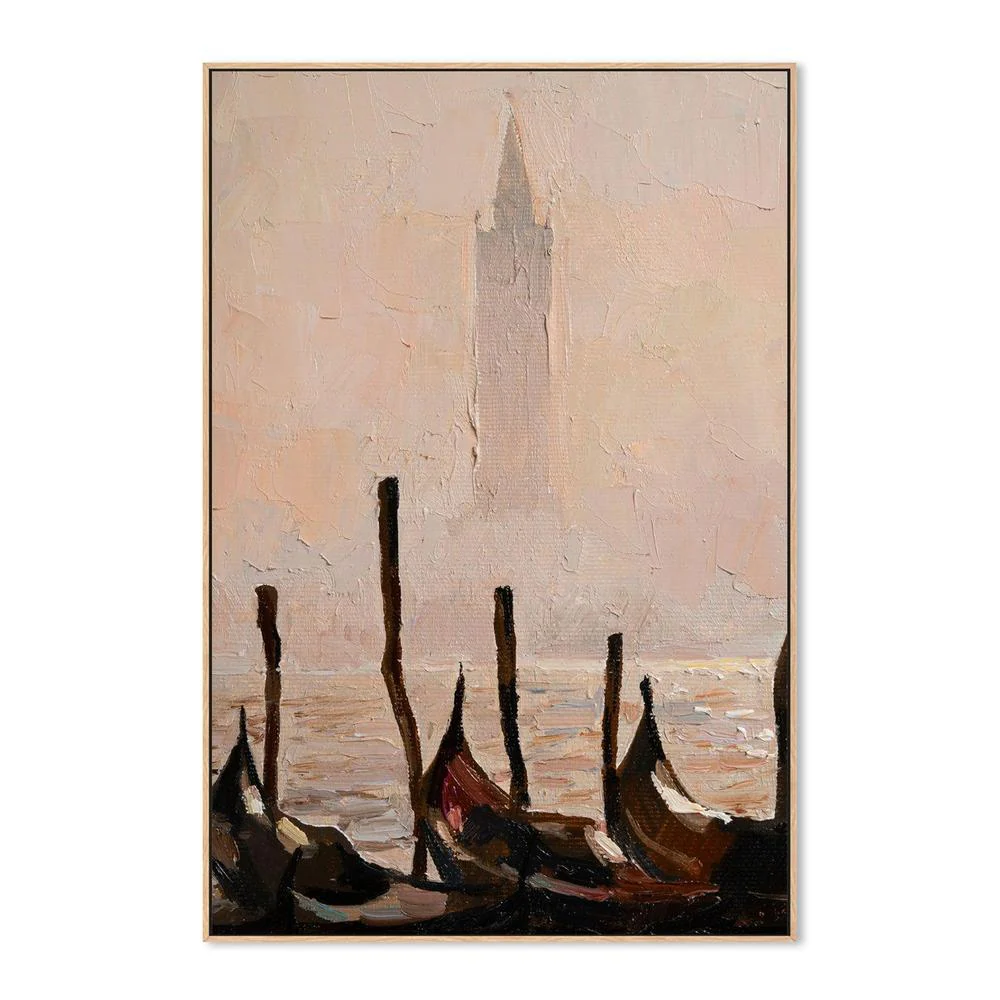Through The Mist , Hand-painted Canvas - Image 4