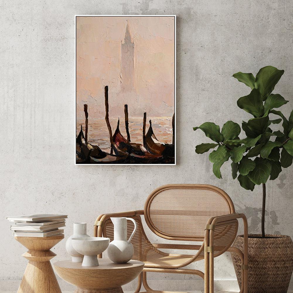 Through The Mist , Hand-painted Canvas - Image 8